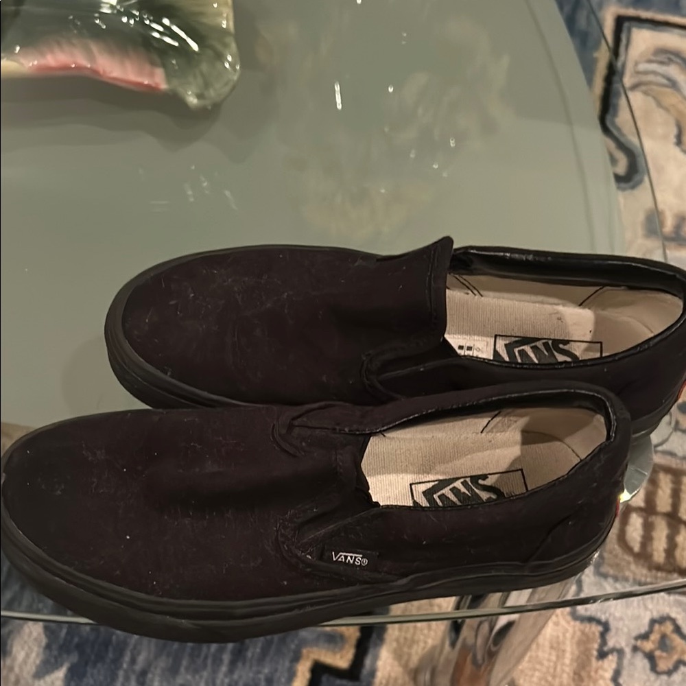 Vans Black Sneakers Slip-On Casual